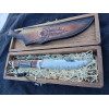 АРХАНГЕЛ авторський ніж ручної роботи Alexknifemaker, сталь  DI90MP, 63 HRC, купити замовити в Україні
